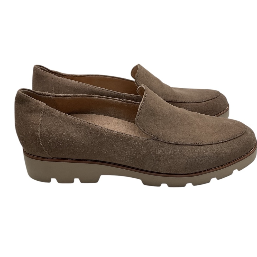 Vionic Women's Tan Suede Wedges